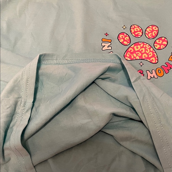 Dog Mom Era Blue T-Shirt - Picture 9 of 9